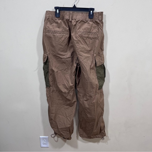 By Anthropologie Khaki Olive Green Utility Pants Women's 27 Cargo Ankle - Picture 7 of 10